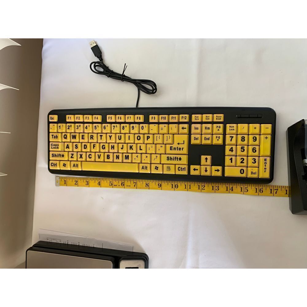 large print Computer Keyboard - Picture 3 of 6